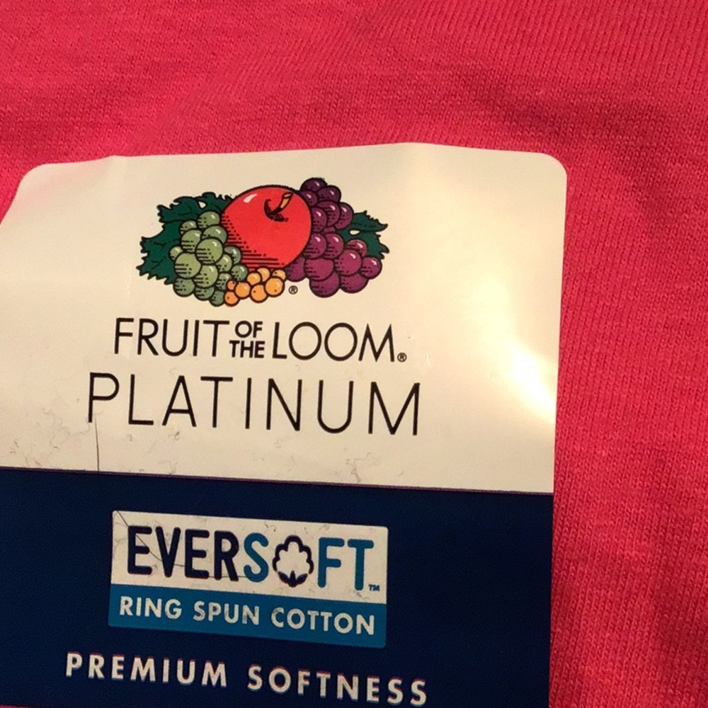Fruit of the Loom Platinum Short Sleeve Tee - Picture 3 of 5
